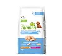 NATURAL TRAINER SMALL & TOY PUPPY & JUNIOR POLLO FRESCO 2 KG.