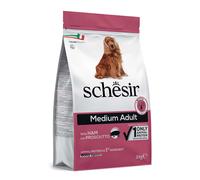 Crocchette con prosciutto Schesir per cani taglia media 3 kg