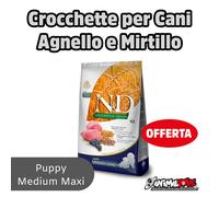 Crocchette per cani Farmina N&D ANCESTRAL PUPPY MEDIUM MAXI 12KG