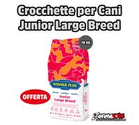 Crocchette per Cani Junior Large Breed Winner Plus 18KG