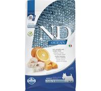 N&D Ocean Adult Mini Merluzzo Zucca e Arancia 2.5KG