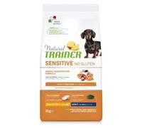 Crocchette per Cani Natural Trainer Sensitive Adult Mini al Salmone 2KG