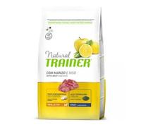 Crocchette per Cani Natural Trainer Small & Toy Adult Manzo e Riso 2KG