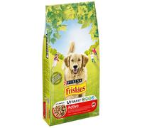 CROCCHETTE PER CANI PURINA FRISKIES VITAFIT ACTIVE MANZO CROCCANTINI 10kg ADULTI