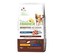 Natural Trainer Sensitive Adulto Senza Cereali Small/Toy Trota 2 Kg