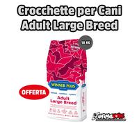 Crocchette per Cani Winner Plus Adult Large Breed 18KG