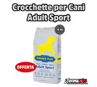Crocchette per Cani Winner Plus Adult Sport 18KG