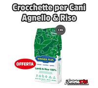 Crocchette per Cani Winner Plus Lamb & Rice 3KG