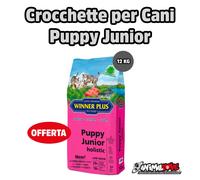 Crocchette per Cani Winner Plus Puppy Junior Holistic 12KG