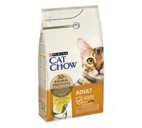 Purina Cat Chow Adult ricco in Pollo 1,5 kg - Croccantini per gatti - 1° ORDINE? scegli lo sconto BZR5 / BZR20 + 200 punti fedeltà