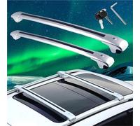 Croce 2 Pezzi Per Dodge Per Journey JCUV 2013-2019 Portapacchi Sul Tetto Barre Trasversali In Lega Alluminio Bloccabili Barra Trasversale Per Portapacchi(Argento)