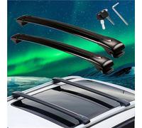 Croce 2 Pezzi Per Dodge Per Journey JCUV 2013-2019 Portapacchi Sul Tetto Barre Trasversali In Lega Alluminio Bloccabili Barra Trasversale Per Portapacchi(Nero)