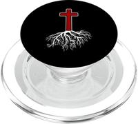 Croce albero religione e cristianesimo PopSockets PopGrip per MagSafe