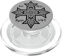 CROCE COPTICA CHIESA ORTODOSSA SIMBOLO CRISTIANO ORIENTALE PopSockets PopGrip per MagSafe