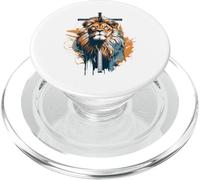 Croce Cristiana Leone Di Giuda Fede Religiosa Gesù Pastore PopSockets PopGrip per MagSafe