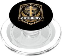 Croce Cristiana Ortodossa Orientale Orientale Gesù Cristo Fede PopSockets PopGrip per MagSafe