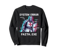 Croce Crociata Cavaliere Templare Cattolico Felpa