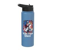 Croce Crociata Cavaliere Templare Cattolico Stainless Steel Insulated Water Bottle