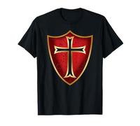 Croce Crociata Cavalieri Templari Maglietta