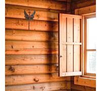 Croce decorativa da appendere al muro, artigianato unico per il soggiorno in