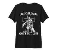Croce dei Cavalieri della Prussia Orientale Larp Medioevo Maglietta Premium
