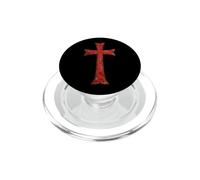 Croce dei Cavalieri Templari - Simboli cattolici PopSockets PopGrip per MagSafe