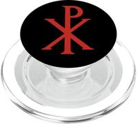 Croce del Cristogramma cristiano Chi Rho PopSockets PopGrip per MagSafe