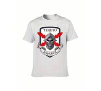 Croce di Borgogna, Croce di Borgogna, Tercios spagnoli, Blas Lezo, T-Shirt Materiale: CotoneComposizione: 100% CotoneLunghezza: RegularLunghezza Manica: Manica CortaDettagli: FantasiaFantasia: Geometr