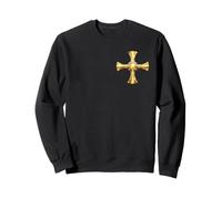 Croce di Cuthbert - Antichi Simboli cristiani Felpa