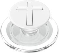 Croce di Gesù basata sulla fede religiosa per tutti PopSockets PopGrip per MagSafe