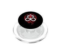 Croce e pentacolo satanico del Leviatano PopSockets PopGrip per MagSafe