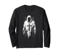 Croce Gotica con Cappuccio del Cavaliere Sacro Maglia a Manica