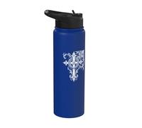 Croce gotica Y2K Heavy Metal Stainless Steel Insulated Water Bottle