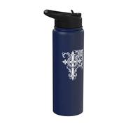 Croce gotica Y2K Heavy Metal Stainless Steel Insulated Water Bottle