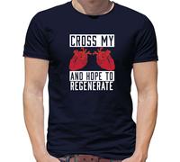 Croce il Mio Cuori T-Shirt - Regenerate - Medico - Dr - David Tennant - Regalo