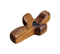 Croce in legno intagliato | Croci in legno fatte mano per l'amore | My Heart - Regali motivazionali per amici, pregare, famiglia, abbracciare