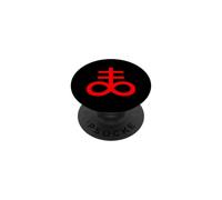 Croce Leviatano Zolfo Nero Simbolo Magia Occulta Satanica PopSockets PopGrip Adesivo