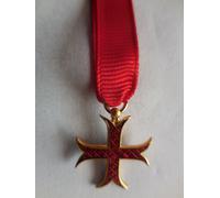 croce mignon da cavaliere dell'ordine dei templari
