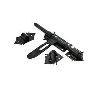 Croce Motivo Bullone 270mm Nero Bloccabile Dritto Cancello Bullone