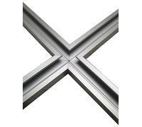 Croce per M8 Profilo-C, T-Pezzo, Connettore a Croce, Alluminio C Profilo M8, T