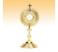 Croce Religiosa in Lega per Decorazione - Statuetta per Altare, Tavola Eucaristica e Ufficio, Oggetto Devozionale per Feste Cristiane e Cattoliche (Ideale come Regalo)