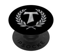 Croce Tau di San Francesco cristiano cattolico PopSockets PopGrip Adesivo