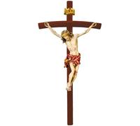 Crocefisso Gesù In Croce H 12/27 Cm Statua In Legno Statua Intagliata A Mano