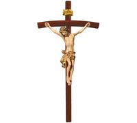 Crocefisso Gesù In Croce H 20/40 Cm Statua In Legno Statua Intagliata A Mano
