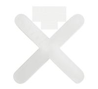 Crocette per piastrelle, spessore 3 mm, 1000 pz, Giunti a croce per una spaziatura uniforme durante la piastrellatura, Distanziatori per stuccatura piastrelle, Giunti distanziatori a croce plastica