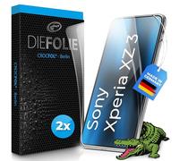 Crocfol - Pellicola Protettiva per Display per Sony Xperia XZ3: 2X DIEFOLIE