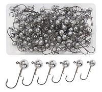 Croch Teste Piombate Gancio Ami da Pesca per Esche Morbide 1g, 1.5g, 2g, 3.5g, 5g, 7g, 10g, 12g, 14g