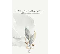 Crochet and Knit Project Tracker: Sections for small, mid size and large projects