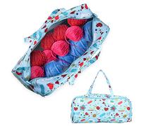 Crochet Bag Organizer for Yarn & Hooks, Yarn Storage Bag