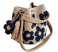 Crochet Beach Bag Pochette boho in crochet fatta a mano